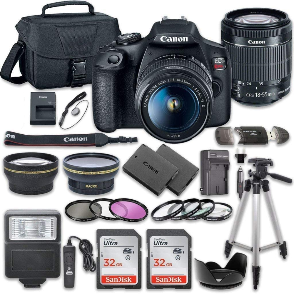 Canon-Eos-Rebel-T7-Dslr-Camera-Bundle