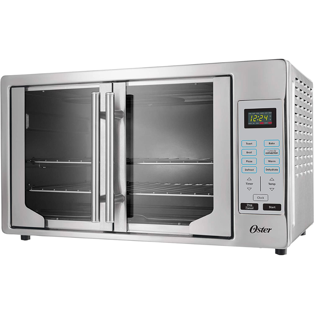 Oster-Convection-Oven-8-in-1-Countertop-Toaster-Oven-XL-Fits-2-16-Pizzas-Stainless-Steel-French-Door