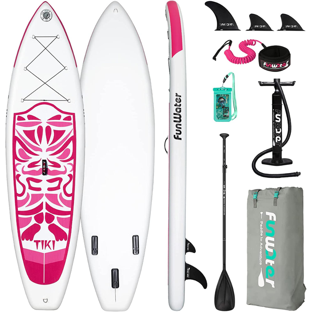 FunWater-Inflatable-Ultra-Light-SUP-for-All-Skill-Levels-Everything-Included-with-Stand-Up-Paddle-Board