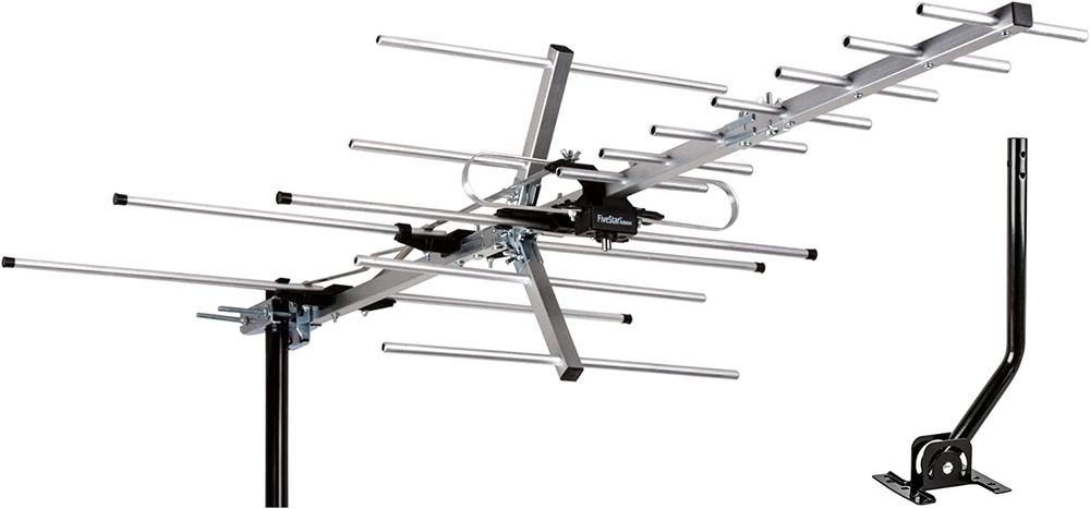 Newest-2020-Five-Star-TV-Antenna-Indoor-Outdoor-Yagi-Satellite-HD-Antenna-with-up-to-200-Mile-Range-Attic-or-Roof-Mount-TV-Antenna