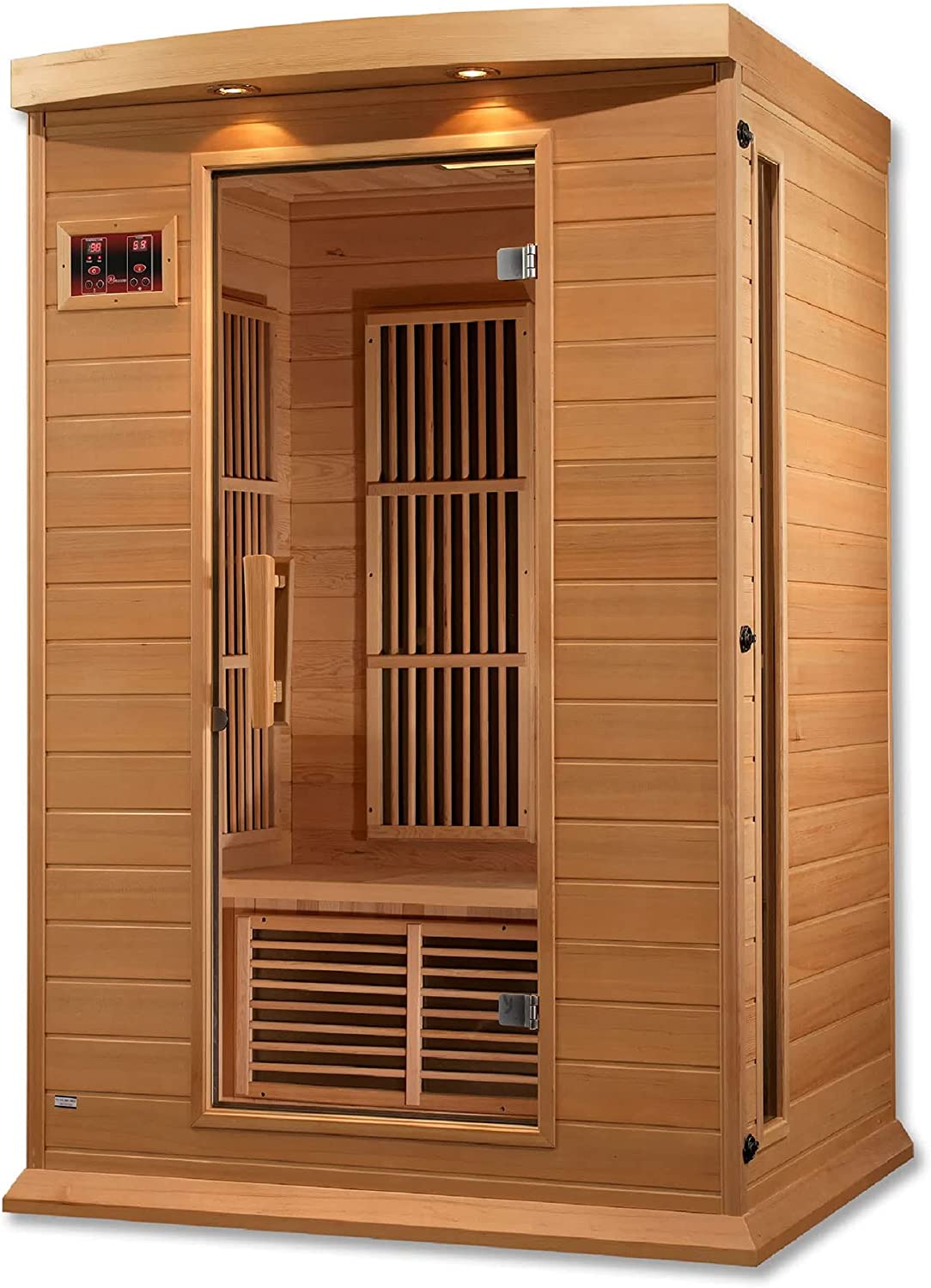 DYNAMIC-SAUNAS-Maxxus-Toulouse-MX-K206-01-Low-EMF--Under-8-MG--FAR-Infrared-Sauna---Curb-Side-Delivery