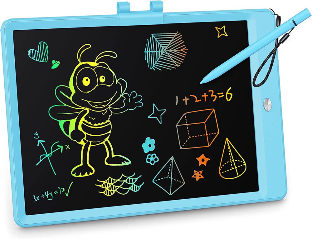 KOKODI-LCD-Writing-Tablet--10-Inch-Colorful-Toddler-Doodle-Board-Drawing-Tablet--Erasable-Reusable-Electronic-Drawing-Pads--Educational-and-Learning-Toy-for-3-6-Years-Old-Boy-and-Girls