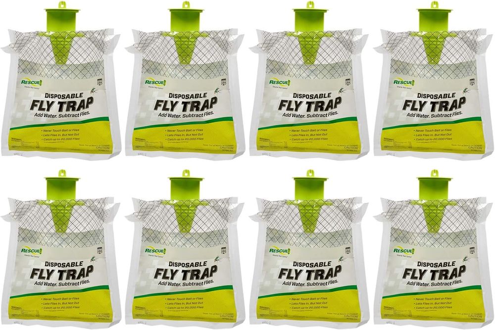 RESCUE--Outdoor-Disposable-Hanging-Fly-Trap---8-Traps-