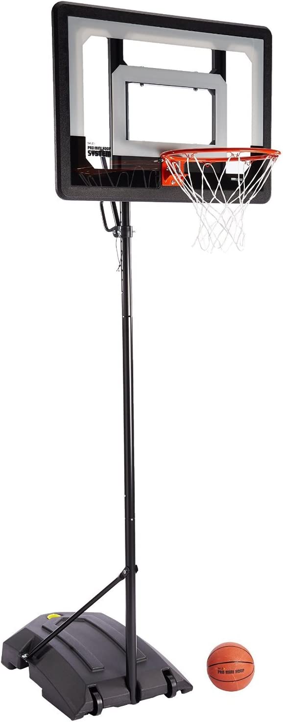 SKLZ-Pro-Mini-Hoop-Basketball-System-with-Adjustable-Height-Pole-and-7-Inch-Ball