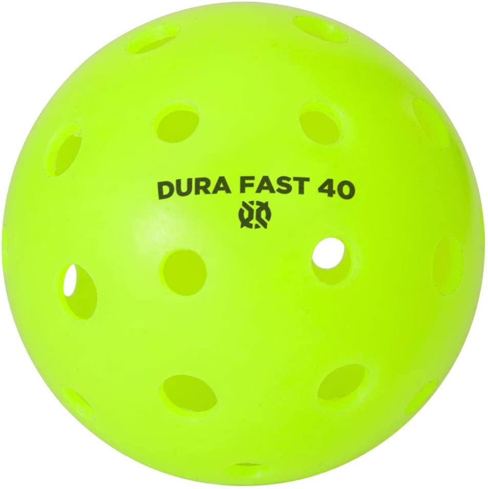 Dura-Fast-40-Pickleballs---Outdoor-Pickleball-Balls---Neon---Dozen-Pack-of-12---USAPA-Approved-and-Sanctioned-for-Tournament-Play--Professional-Perfomance