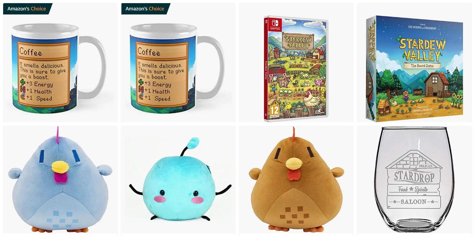 Stardew Valley Games Gifts Merchandise Products from Amazon